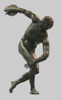 Discobolo, tratto da en.wikipedia.org/wiki/Image:Greek_statue_discus_thrower_2_century_aC.jpg