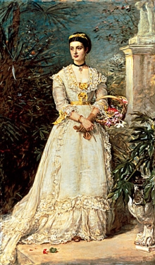 John Everett Millais, The Marchioness of Huntly, 1870, tratto da: http://hoocher.com/John_Everett_Millais/John_Everett_Millais.htm